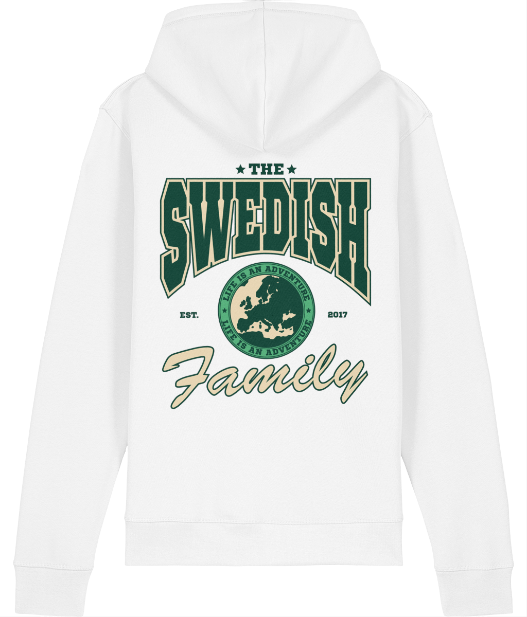 The Swedish Family Unisex Back Print Hoodie