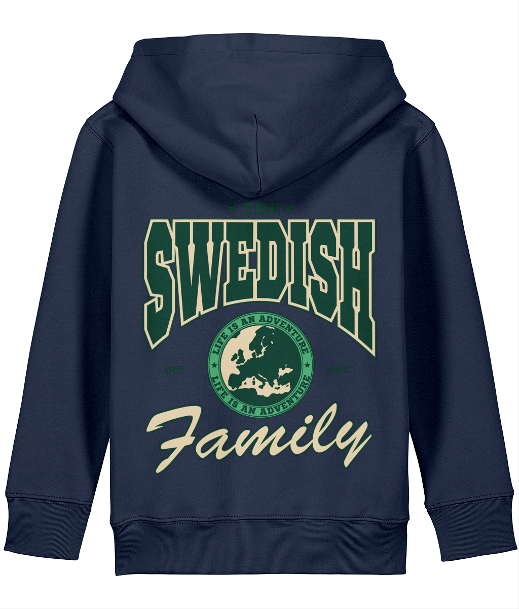 The Swedish Family Kids Back Print Hoodie