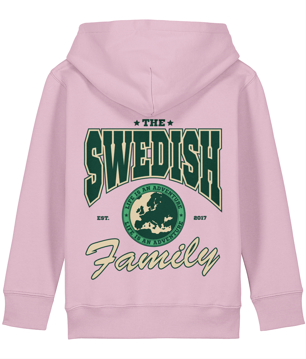 The Swedish Family Kids Back Print Hoodie
