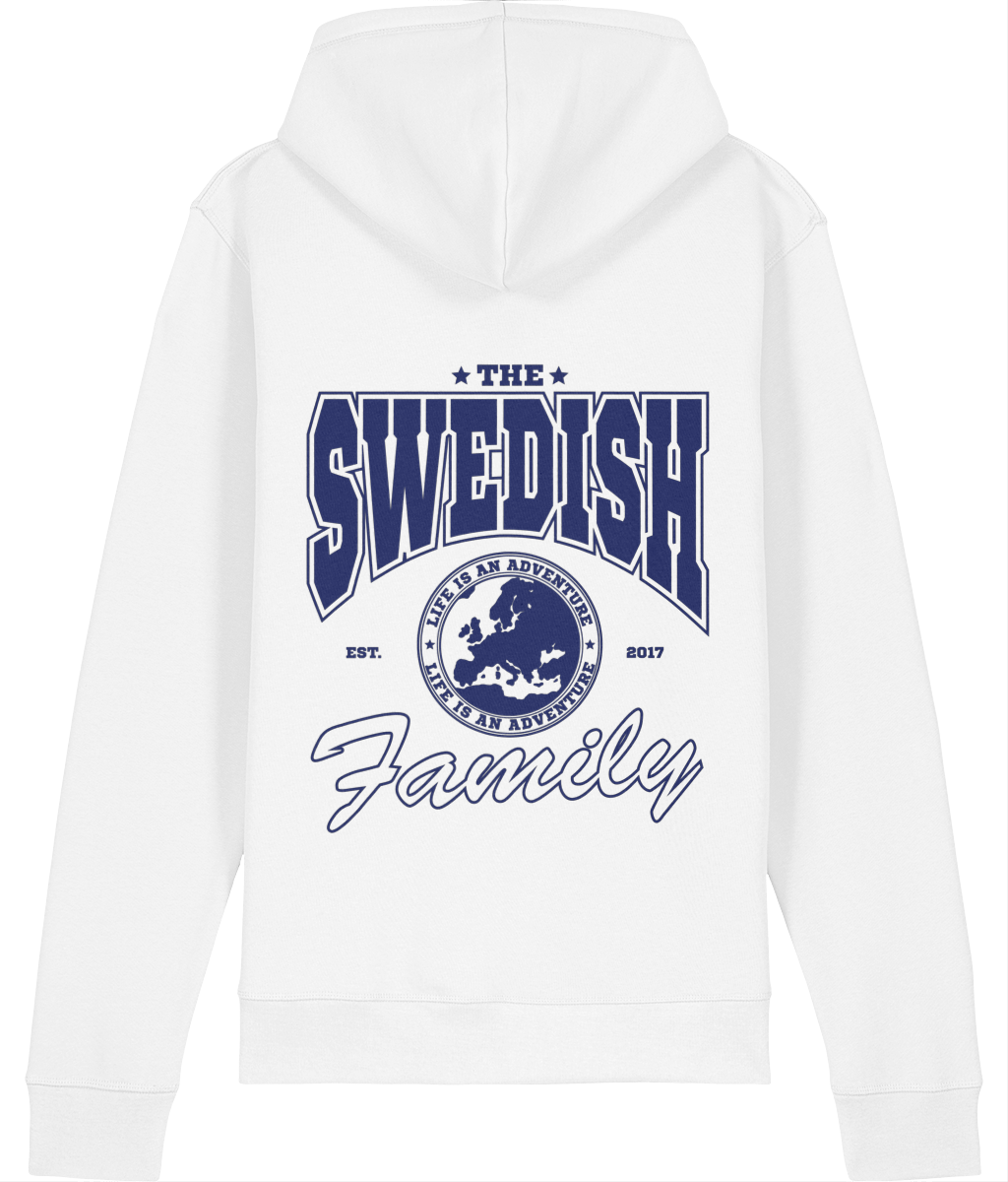 The Swedish Family Unisex Hoodie blue