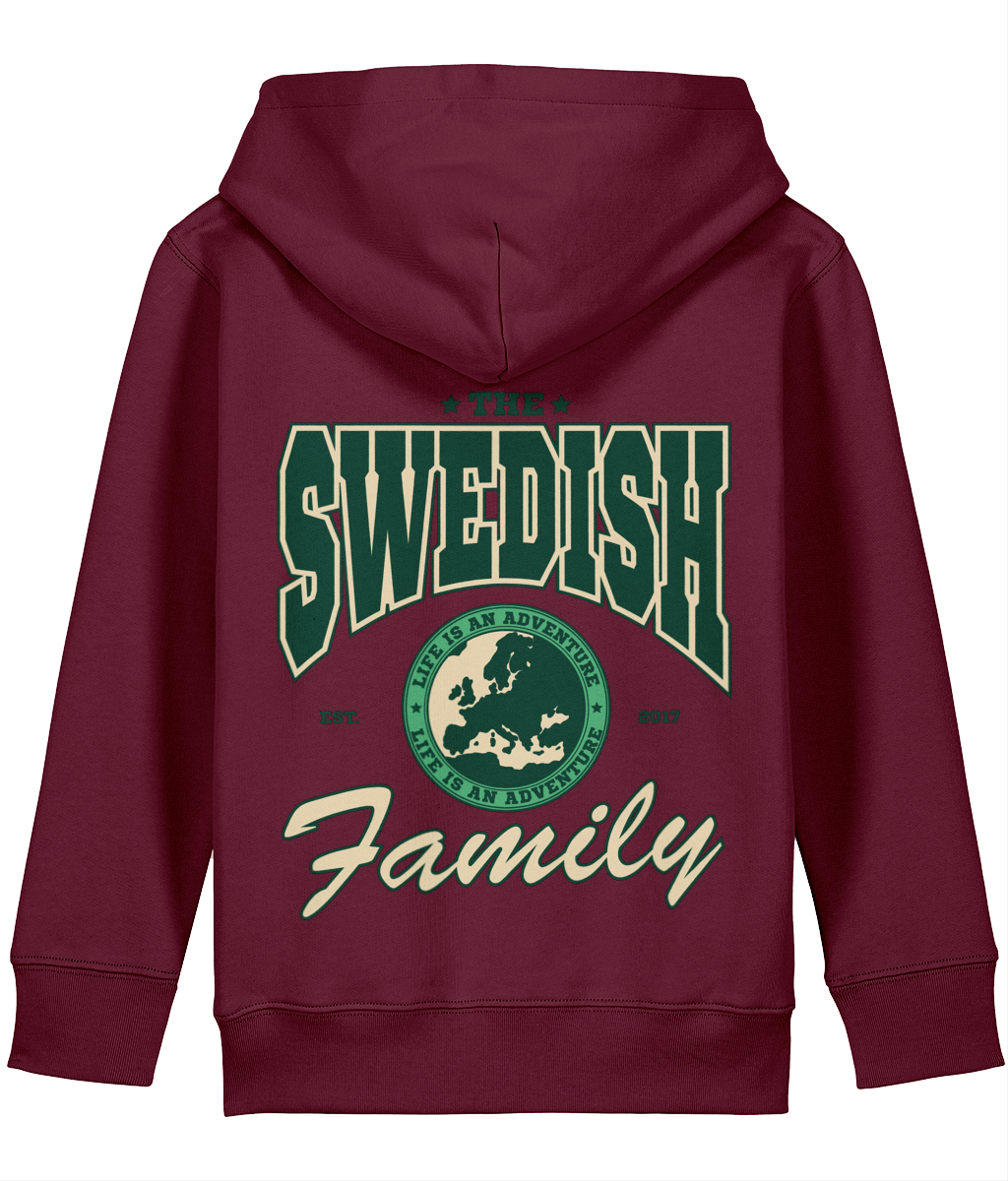 The Swedish Family Kids Back Print Hoodie