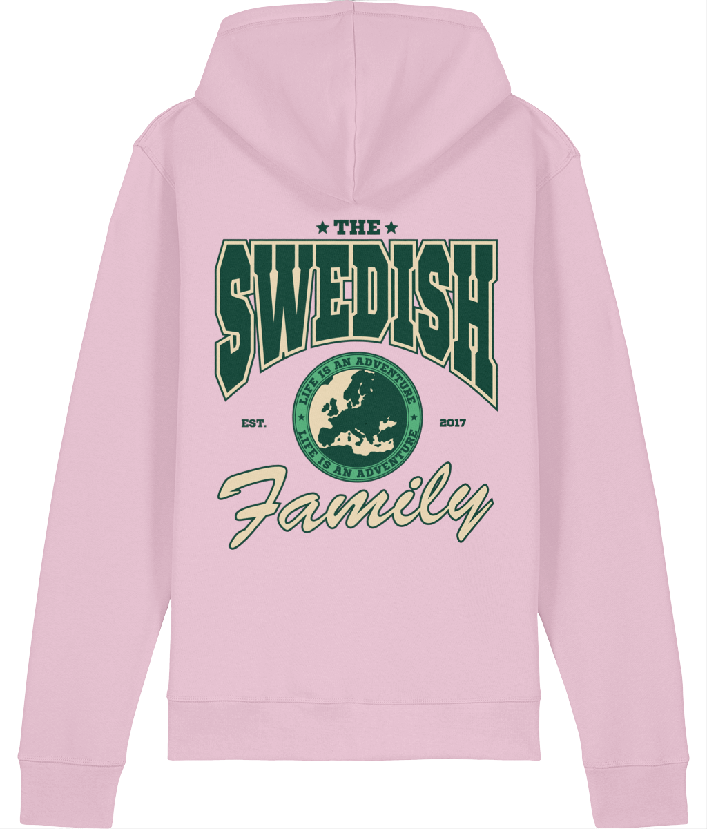 The Swedish Family Unisex Back Print Hoodie
