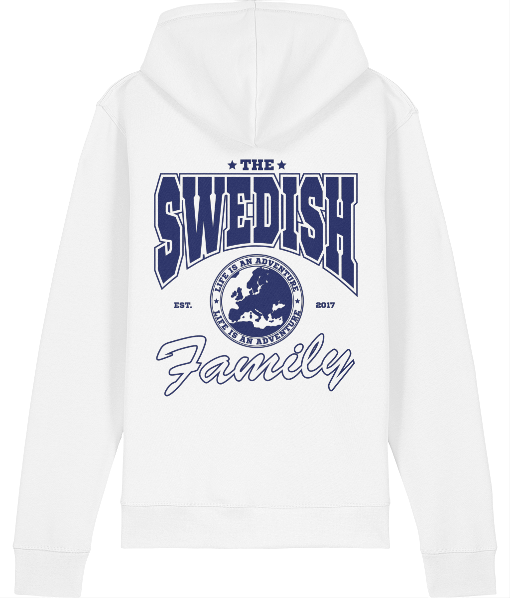 The Swedish Family Unisex Back Print Hoodie