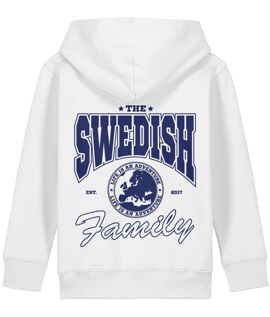 The Swedish Family Kids Back Print Hoodie